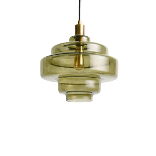 Retro layered pendant light for dining room
