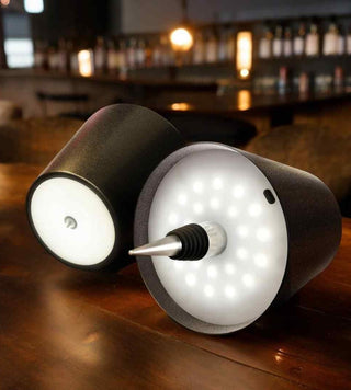 Vnitřní moderní LED stolní lampa | Nastavitelná a dobíjecí