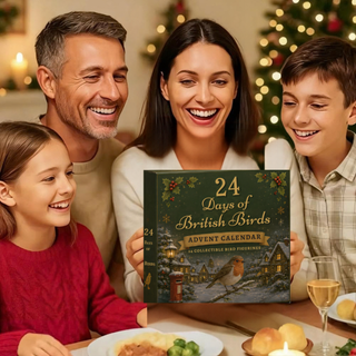 Adventní kalendář s figurkami ptáků sběratelský set