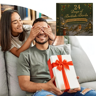Adventní kalendář s figurkami ptáků sběratelský set