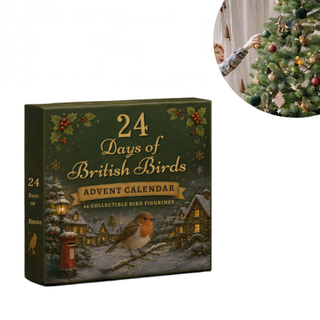 Adventní kalendář s figurkami ptáků sběratelský set
