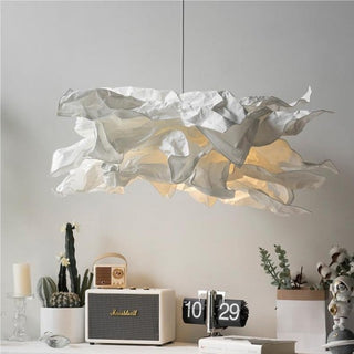 Lustre design floral pour salon