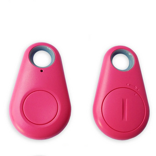 Bluetooth lokátor na klíče kapkový přívěsek – Růžová