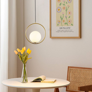 Vnitřní Moderní Závěsné Svítidlo | Minimalistický Koulový Design E14