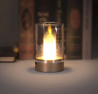 Vnitřní moderní stolní lampa | Design svíčky