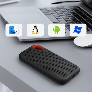 Externí SSD disk 2 TB USB-C přenosný – detail