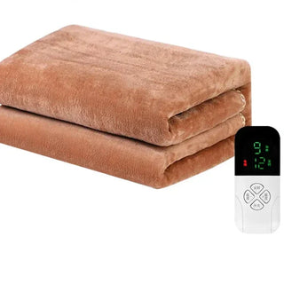 Textured Plush Throw Blanket for Living Room