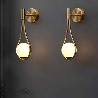 Vnitřní LED Nástěnné Svítidlo | Moderní Design Kapky