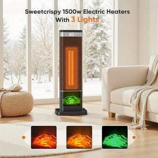 Radiateur soufflant électrique avec thermostat