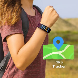 Fitness náramek s krokoměrem a Bluetooth sledováním pohybu