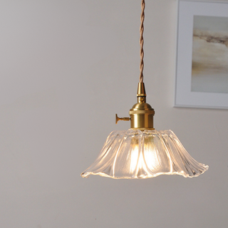Vnitřní dekorativní závěsná lampa | Květinový design E27