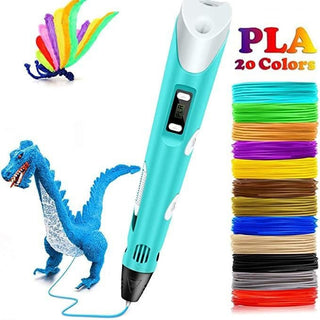 Stylo 3D avec écran LCD pour enfants