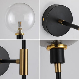 Vnitřní Nástěnné Svítidlo | Moderní Skleněný Kulový LED Design