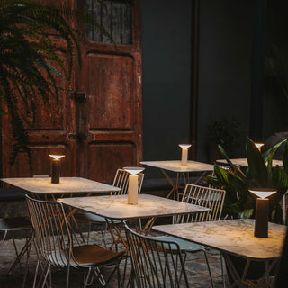 Vnitřní Moderní stolní lampa | Otočná Bezdrátová LED Design