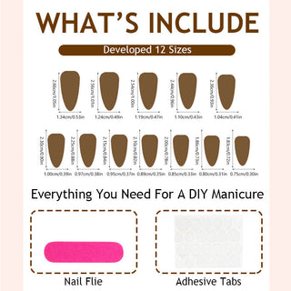 Nail art decoration set for decorating nails