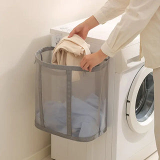 Foldable Portable Mesh Laundry Organizer