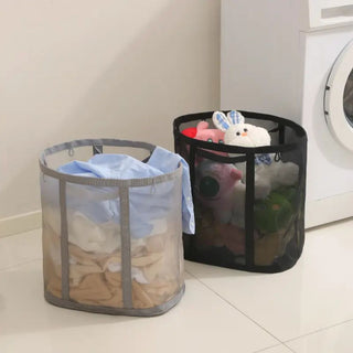 Foldable Portable Mesh Laundry Organizer