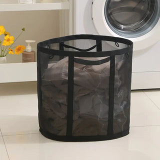 Foldable Portable Mesh Laundry Organizer