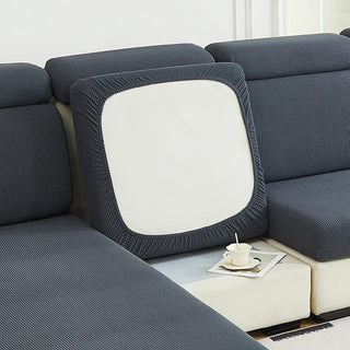 Housse extensible côtelée pour siège, élastique, pour salon