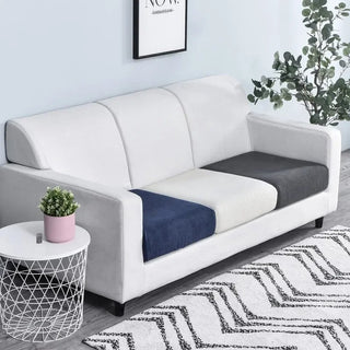 Housse extensible côtelée pour siège, élastique, pour salon
