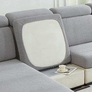 Housse extensible côtelée pour siège, élastique, pour salon