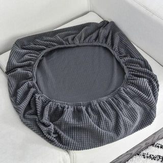 Housse extensible côtelée pour siège, élastique, pour salon