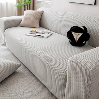 Waterproof Stretch Sofa Cover Ribbed – Detail
