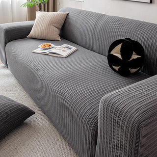 Waterproof Stretch Sofa Cover Ribbed – Detail
