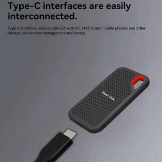 Přenosný SSD disk odolný pro cestování