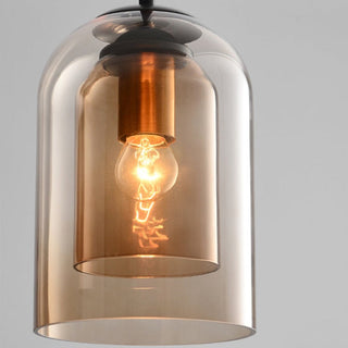 Modern dome pendant light for the living room