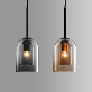 Modern dome pendant light for the living room
