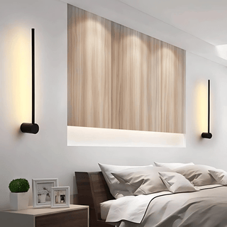 Moderní LED Nástěnné Svítidlo | Kolekce Saber Černé