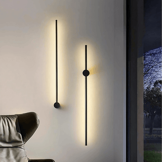 Moderní LED Nástěnné Svítidlo | Kolekce Saber Černé