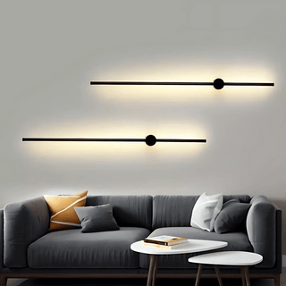 Moderní LED Nástěnné Svítidlo | Kolekce Saber Černé