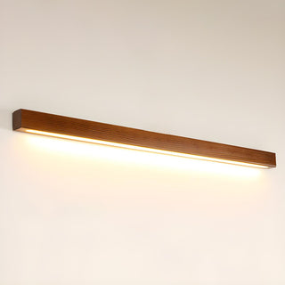 Vnitřní Nástěnné Svítidlo | Moderní Lineární Dřevěné LED Světlo