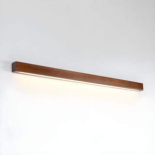 Vnitřní Nástěnné Svítidlo | Moderní Lineární Dřevěné LED Světlo