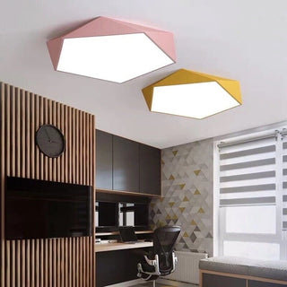 Geometrické LED Stropní Svítidlo | Moderní Stropní Osvětlení