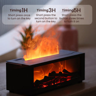 Aroma difuzér s efektem plamene – detail