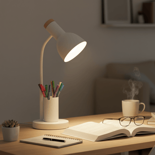 Lampe de bureau à bras réglable | design minimaliste pour bureau