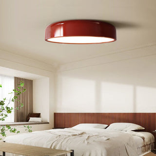Plafonnier LED moderne rond pour le salon | Plafonnier cylindrique