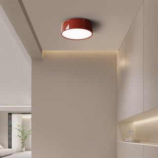 Plafonnier LED moderne rond pour le salon | Plafonnier cylindrique