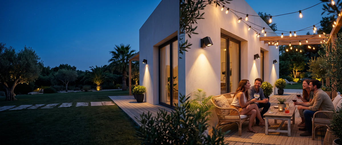 Garden path lighting