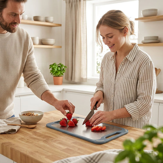 Chopping board, double-sided modern for kitchen