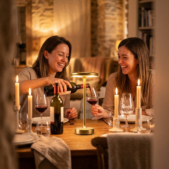 Rechargeable LED Table Lamp with Touch Control