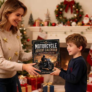 2026 advent calendar with collectible motorcycle models