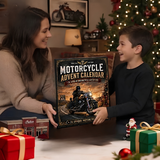 2026 advent calendar with collectible motorcycle models