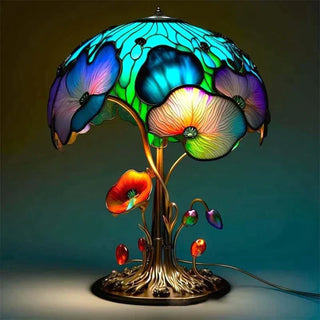 Vnitřní dekorativní stolní lampa | Okouzlující vzorovaný design