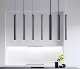 Vnitřní Závěsné Svítidlo | Dlouhý Válcový Návrh Minimalistickému LED Designu