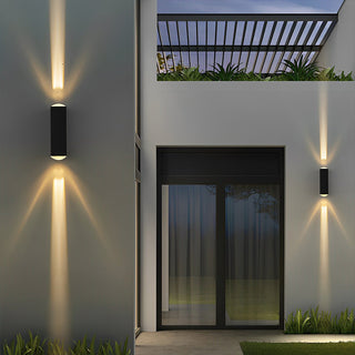 Venkovní Nástěnné Svítidlo | LED Světlo Nahoru a Dolů Černá Design