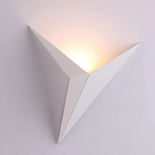 Vnitřní moderní LED nástěnné světlo | Minimalistický trojúhelníkový design